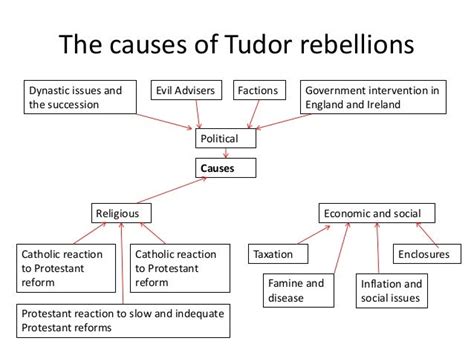 religious causes of tudor rebellions.